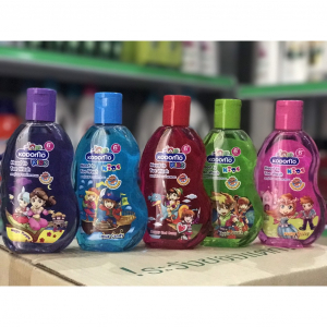 SỮA TẮM GỘI KODOMO KIDS -200ML LÁ BẠC HÀ , ta'o -THÁI LAN (CHAI)