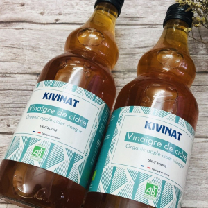 Giấm táo hữu cơ Kivinat 750ml (Chai)