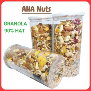 Hũ 500g granola ăn kiêng siêu hạt Ngũ cốc giảm cân 500g (HŨ)
