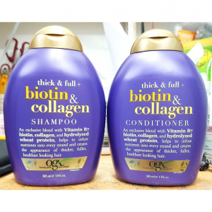 DẦU GỘI, XẢ BIOTIN VÀ COLLAGEN 385ML (CẶP)