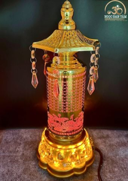 Đèn Thờ Đổi Màu Có Nhạc Kinh