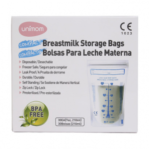 Túi trữ sữa Unimom UM870250 (210mlx10 chiếc) (Hộp)
